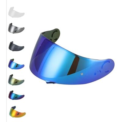 EvoParts Visor CNS 1 Compatible with Shoei GT Air 1 Gt Air 2 Neotec 1 (Not Neotec 2 and 3 and GT Air 3) (Blue) EvoParts Visor CNS 1 Compatible with Shoei GT Air 1 Gt Air 2 Neotec 1 (Not Neotec 2 and 3 and GT Air 3) (Blue)