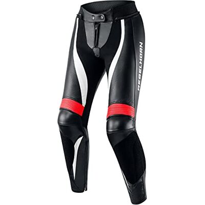 Rebelhorn - REBEL Lady Nero Fluo Ro - Motorcycle pants Rebelhorn - REBEL Lady Nero Fluo Ro - Motorcycle pants