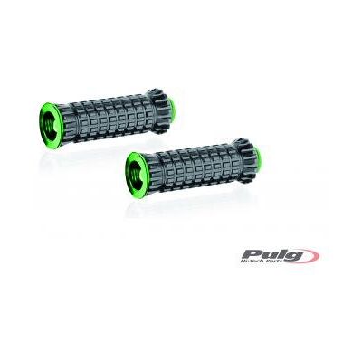 Puig R-Fighter S Footpegs - Aluminum, Black, 26x74.5mm - Footpegs Puig R-Fighter S Footpegs - Aluminum, Black, 26x74.5mm - Footpegs