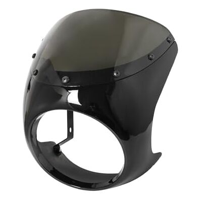 ZBIianxer Motorbike Part Easy Installation Headlight Windshield Fairing Wind Deflector Replacement Motorcycle Headlight Wind Deflector Replacement Retro Motorbike Accessories Easy Installation ZBIianxer Motorbike Part Easy Installation Headlight Windshield Fairing Wind Deflector Replacement Motorcycle Headlight Wind Deflector Replacement Retro Motorbike Accessories Easy Installation