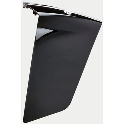 Alpinestars Supertech R10 Race Spoiler Solid, Solid Black Glossy Alpinestars Supertech R10 Race Spoiler Solid, Solid Black Glossy