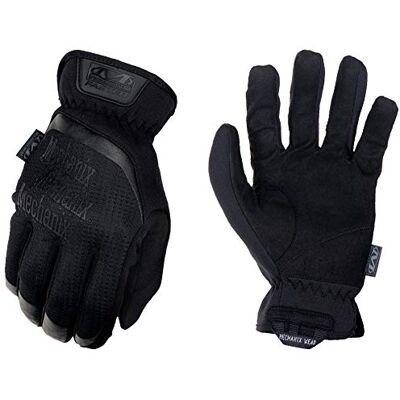 Mechanix Wear Men's FastFit Gloves Covert, (Large, Black) FFTAB-55-010 Mechanix Wear Men's FastFit Gloves Covert, (Large, Black) FFTAB-55-010