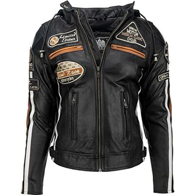 URBAN 5884 Black Motorcycle Jacket - Motorcycle Jacket URBAN 5884 Black Motorcycle Jacket - Motorcycle Jacket