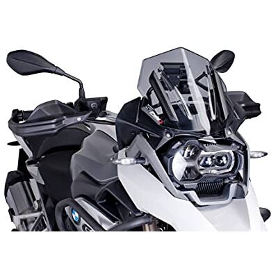 Puig 6487H Sport Screen compact and aerodynamic in high-impact acrylic with rounded profile and sporty design that improves protection and visibility, Smoke Puig 6487H Sport Screen compact and aerodynamic in high-impact acrylic with rounded profile and sporty design that improves protection and visibility, Smoke