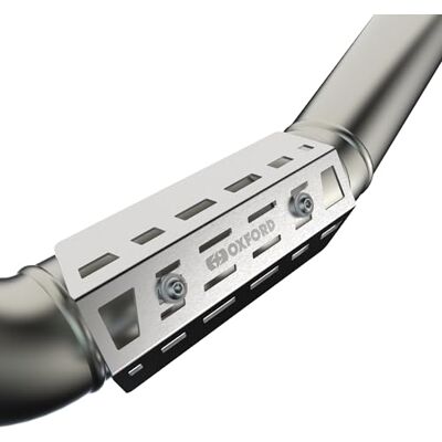 Oxford Adventure Motorcycle Motorbike Exhaust Heat Shield, Silver Oxford Adventure Motorcycle Motorbike Exhaust Heat Shield, Silver