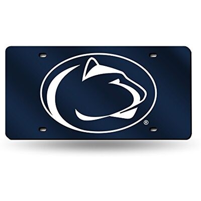 Rico Industries NCAA Penn State Nittany Lions Laser Inlaid Metal License Plate Tag Rico Industries NCAA Penn State Nittany Lions Laser Inlaid Metal License Plate Tag