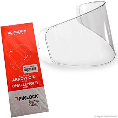 LS2 Pinlock Anti Fog Clear FF323/FF327 - Helmet Visor Insert LS2 Pinlock Anti Fog Clear FF323/FF327 - Helmet Visor Insert