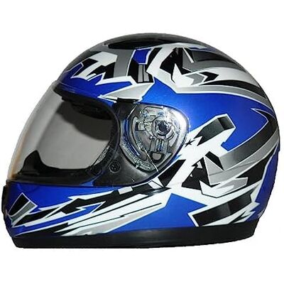 protectWEAR SA03-BL-XS Child Motorcycle Helmet - Integral, Size XS protectWEAR SA03-BL-XS Child Motorcycle Helmet - Integral, Size XS
