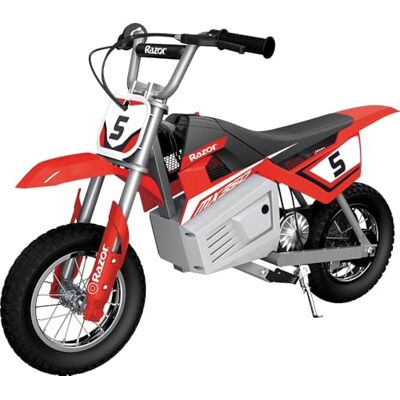 Razor MX350 Dirt Rocket Electric Motocross Bike, Red and Black, 14 mph, 30 Minutes Runtime, Ages 13+ Razor MX350 Dirt Rocket Electric Motocross Bike, Red and Black, 14 mph, 30 Minutes Runtime, Ages 13+