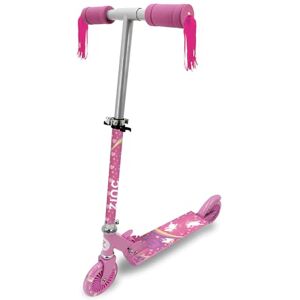 ZINC Two Wheeled Explorer Kids Scooter for Ages 3+ – Light Up Folding 2-Wheel Kick Scooter, Lightweight, Height Adjustable, Anti-Slip Footplate, Rear Footbrake, Unicorn with Tassels ZINC Two Wheeled Explorer Kids Scooter for Ages 3+ – Light Up Folding 2-Wheel Kick Scooter, Lightweight, Height Adjustable, Anti-Slip Footplate, Rear Footbrake, Unicorn with Tassels