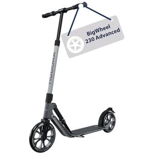 Hudora BigWheel 230 Advanced Scooter Stable aluminium scooter for up to 120kg Quiet & foldable city scooter with stand & bell Kick scooter for kids/teens & adults Hudora BigWheel 230 Advanced Scooter Stable aluminium scooter for up to 120kg Quiet & foldable city scooter with stand & bell Kick scooter for kids/teens & adults