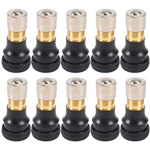 Yuuinnter 10Pcs Electric Scooter Tubeless Tire Vacuum Valve Wheel Gas Valve for M365 Electric Scooter Accessories