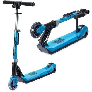 Xootz Kids' Elements Electric Foldable Scooter, LED Light Up Wheel and Collapsible Handlebars, Age 6+, Blue Xootz Kids' Elements Electric Foldable Scooter, LED Light Up Wheel and Collapsible Handlebars, Age 6+, Blue