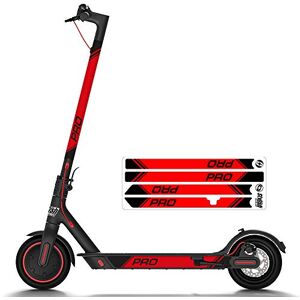 STYLISH SCOOTERS Sticker for Xiaomi M365, Reflective Sticker for Electric Scooter (Red) STYLISH SCOOTERS Sticker for Xiaomi M365, Reflective Sticker for Electric Scooter (Red)