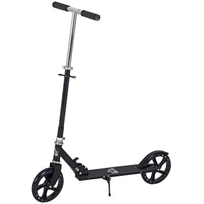 HOMCOM Kids Scooter Teenager Kick Scooter Foldable 4 Levels Adjustable Height with Rear Fender Brake for 7-14 Years HOMCOM Kids Scooter Teenager Kick Scooter Foldable 4 Levels Adjustable Height with Rear Fender Brake for 7-14 Years