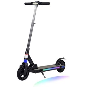 ‎dongguan Qingfeiyang Intelligent Technology Co.,Itd. E-Uuluming 8'' Electric Scooter for Kids, Foldable Kids Scooter with LED Display and Colourful LED Lights, Max Speed 25KM/H, Adjustable Height, Electric Scooter Gift for Kids and Teens Ages 8-16