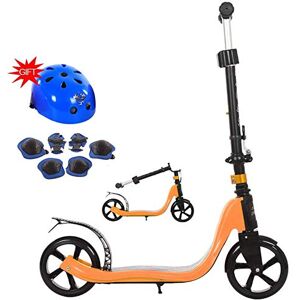 Gkjdesbw Mongoose Trace Foldable Kick Scooter Series, Featuring Quick-Release Adjustable Height Handlebars and Kickstand with Wheels, Multiple Colors Available