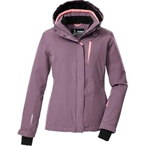 killtec KSW 25 WMN Ski Jacket/Functional Jacket with Zip-Off Hood and Snow Guard Purple 44 43411-000 killtec KSW 25 WMN Ski Jacket/Functional Jacket with Zip-Off Hood and Snow Guard Purple 44 43411-000