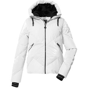 killtec KSW 113 WMN SKI QLTD Women's Quilted Jacket with Hood and Zip-Off Snow Guard Down Look 43618-000 Off White killtec KSW 113 WMN SKI QLTD Women's Quilted Jacket with Hood and Zip-Off Snow Guard Down Look 43618-000 Off White