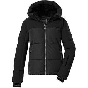 killtec KSW 111 WMN SKI QLTD JCKT Women's Quilted Jacket with Hood and Zip-Off Snow Guard Black 38 43616-000 killtec KSW 111 WMN SKI QLTD JCKT Women's Quilted Jacket with Hood and Zip-Off Snow Guard Black 38 43616-000