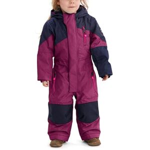 killtec Kesley Girls' Mini Ski Overalls with Hood and Snow Guard, girls, Ski Overalls with Hood and Snow Guard, 34353-000, plum, 110/116 killtec Kesley Girls' Mini Ski Overalls with Hood and Snow Guard, girls, Ski Overalls with Hood and Snow Guard, 34353-000, plum, 110/116