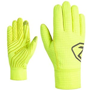 Ziener Men's ILUSO Touch Leisure/Functional/Outdoor Gloves Breathable, Touch, Pontetorto, Poison Yellow, 7 Ziener Men's ILUSO Touch Leisure/Functional/Outdoor Gloves Breathable, Touch, Pontetorto, Poison Yellow, 7