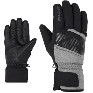 Ziener Adult Galibo Ski Gloves/Winter Sports Gore-Tex Warm Breathable Dark Melange 6.5 Ziener Adult Galibo Ski Gloves/Winter Sports Gore-Tex Warm Breathable Dark Melange 6.5