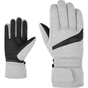 Ziener Women's KIRIA Ski Gloves/Winter Sports Primaloft, Warm, PFC Free, Light Melange, 6.5 Ziener Women's KIRIA Ski Gloves/Winter Sports Primaloft, Warm, PFC Free, Light Melange, 6.5
