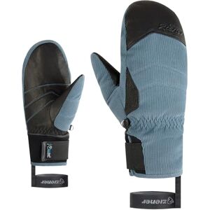 Ziener Womens Kalea-Z Ski Mittens Winter Sports Extra Warm Lavalan Waterproof Iron Sky Corduroy 8.5 Ziener Womens Kalea-Z Ski Mittens Winter Sports Extra Warm Lavalan Waterproof Iron Sky Corduroy 8.5