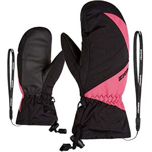 Ziener Agilo As Girls' Ski Gloves/Winter Sports Waterproof/Breathable, girls, Ski gloves, winter sports, waterproof, breathable., 801906, Black/pink route., 6 (EU) Ziener Agilo As Girls' Ski Gloves/Winter Sports Waterproof/Breathable, girls, Ski gloves, winter sports, waterproof, breathable., 801906, Black/pink route., 6 (EU)