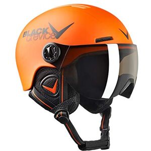 Black Crevice Leogang Children's Visor Helmet Matte Orange/Black, 52-54 cm Black Crevice Leogang Children's Visor Helmet Matte Orange/Black, 52-54 cm