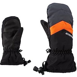 Ziener Lettero As Mitten Children's Ski Gloves/Winter Sports Waterproof Breathable Black/Graphite 7.5 Ziener Lettero As Mitten Children's Ski Gloves/Winter Sports Waterproof Breathable Black/Graphite 7.5