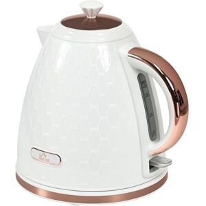 HOMCOM Electric Kettle, 1.7L, Fast Boil, 3kW Cordless Water Kettle with Removable Washable Anti-scale Filter, Auto Shut-off, 360° Swivel, UK Otter Thermostat, BPA Free, Cream White HOMCOM Electric Kettle, 1.7L, Fast Boil, 3kW Cordless Water Kettle with Removable Washable Anti-scale Filter, Auto Shut-off, 360° Swivel, UK Otter Thermostat, BPA Free, Cream White