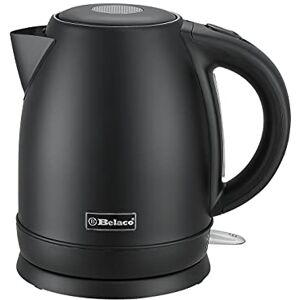 Belaco Electric Kettle Stainless Steel Housing 1.7L Fast Boil Cordless 360° Rotation Removable Water Filter 1800-2200W UK Plug Auto Shut-Off & Boil-Dry Protection (Black) (Black) Belaco Electric Kettle Stainless Steel Housing 1.7L Fast Boil Cordless 360° Rotation Removable Water Filter 1800-2200W UK Plug Auto Shut-Off & Boil-Dry Protection (Black) (Black)