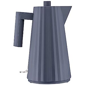 Alessi Plissé MDL06 G/UK Electric Kettle in Thermoplastic Resin, English Plug 2400W, 170 cl, Grey Alessi Plissé MDL06 G/UK Electric Kettle in Thermoplastic Resin, English Plug 2400W, 170 cl, Grey