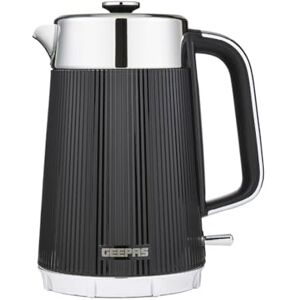 GEEPAS 1.7L Electric Kettle Rapid Boil Cordless Jug Kettle for Hot Water Tea Coffee Auto Shut-Off 360° Swivel Base Boil Dry Protection Easy Pour Arcus Collection Black 3000W GEEPAS 1.7L Electric Kettle Rapid Boil Cordless Jug Kettle for Hot Water Tea Coffee Auto Shut-Off 360° Swivel Base Boil Dry Protection Easy Pour Arcus Collection Black 3000W