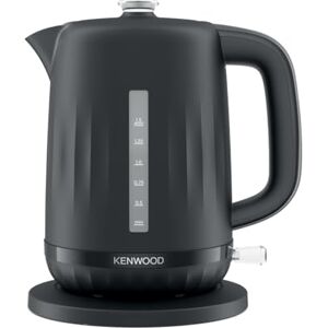 Kenwood Ripple Kettle ZJP06.000BK, Electric Kettle with 360° Swivel Base, Water Level Indicator, Cord Storage, Boil-Dry Protection, removable Filter, Capacity 1.5L, 3000W, Midnight Black Kenwood Ripple Kettle ZJP06.000BK, Electric Kettle with 360° Swivel Base, Water Level Indicator, Cord Storage, Boil-Dry Protection, removable Filter, Capacity 1.5L, 3000W, Midnight Black
