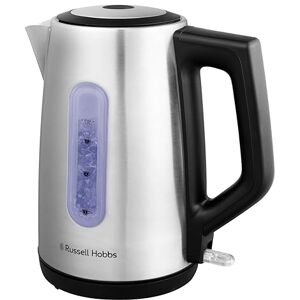 Russell Hobbs Electric Kettle (For Hot Water, Tea or Coffee, 1.7L Capacity, Stainless Steel, Push to open lid, Perfect pour spout, Removable washable filter, Blue illumination, 3000W) Classics 27380 Russell Hobbs Electric Kettle (For Hot Water, Tea or Coffee, 1.7L Capacity, Stainless Steel, Push to open lid, Perfect pour spout, Removable washable filter, Blue illumination, 3000W) Classics 27380