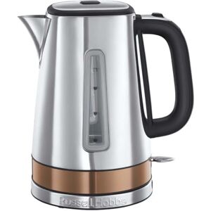 Russell Hobbs Luna Stainless Steel & Copper 1.7L Cordless Electric Kettle (Quiet & Fast Boil 3KW, Removable Washable Anti-Scale Filter, Easy Push Button lid, Perfect Pour spout) 24280 Russell Hobbs Luna Stainless Steel & Copper 1.7L Cordless Electric Kettle (Quiet & Fast Boil 3KW, Removable Washable Anti-Scale Filter, Easy Push Button lid, Perfect Pour spout) 24280