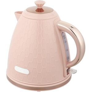 HOMCOM Electric Kettle, 1.7L, Fast Boil, 3kW Cordless Water Kettle with Removable Washable Anti-scale Filter, Auto Shut-off, 360° Swivel, UK Otter Thermostat, BPA Free, Light Pink HOMCOM Electric Kettle, 1.7L, Fast Boil, 3kW Cordless Water Kettle with Removable Washable Anti-scale Filter, Auto Shut-off, 360° Swivel, UK Otter Thermostat, BPA Free, Light Pink