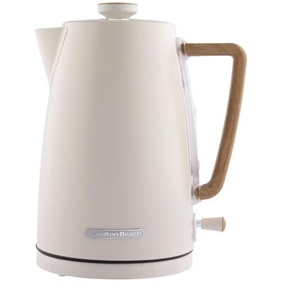 Hamilton Beach - Scandi Electric Kettle - 1.7l - Matte Cream Hamilton Beach - Scandi Electric Kettle - 1.7l - Matte Cream