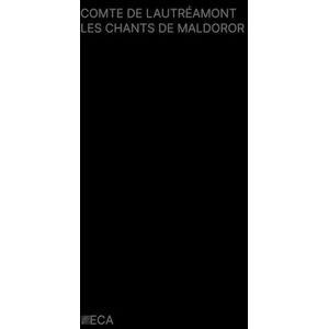 Lautréamont, Comte de Les Chants de Maldoror, Comte de Lautréamont, Éditions du Curieux Astrakan (Annoté) Lautréamont, Comte de Les Chants de Maldoror, Comte de Lautréamont, Éditions du Curieux Astrakan (Annoté)