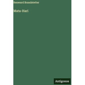 Brandstetter, Renward Mata-Hari Brandstetter, Renward Mata-Hari