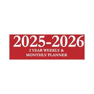 Owen, Cynthia 2025-2026 2 Year Weekly & Monthly Planner: Red 6x9 Paperback Edition, 2 Year Daily, Weekly, and Monthly, with To-do List and Notes Section Owen, Cynthia 2025-2026 2 Year Weekly & Monthly Planner: Red 6x9 Paperback Edition, 2 Year Daily, Weekly, and Monthly, with To-do List and Notes Section