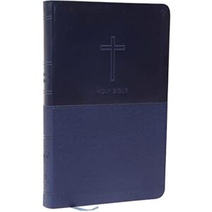 Thomas Nelson NKJV, Value Thinline Bible, Blue Leathersoft, Red Letter, Comfort Print: Holy Bible, New King James Version Thomas Nelson NKJV, Value Thinline Bible, Blue Leathersoft, Red Letter, Comfort Print: Holy Bible, New King James Version