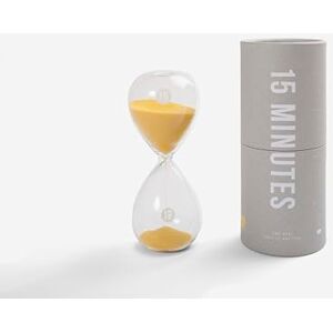The School of Life 15 Minute Timer: An Elegant Hourglass Sand Timer Which Measures 15 Minutes Precisely from the Start of Each Turn The School of Life 15 Minute Timer: An Elegant Hourglass Sand Timer Which Measures 15 Minutes Precisely from the Start of Each Turn