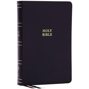 Thomas Nelson NKJV, Single-Column Reference Bible, Verse-by-verse, Black Bonded Leather, Red Letter, Comfort Print: New King James Version, Black, Bonded Leather, ... Verse-By-Verse, Red Letter, Comfort Print Thomas Nelson NKJV, Single-Column Reference Bible, Verse-by-verse, Black Bonded Leather, Red Letter, Comfort Print: New King James Version, Black, Bonded Leather, ... Verse-By-Verse, Red Letter, Comfort Print