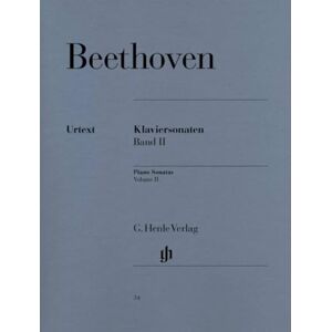 Beethoven, Ludwig van Piano Sonatas Vol. 2 piano (HN 34) Beethoven, Ludwig van Piano Sonatas Vol. 2 piano (HN 34)