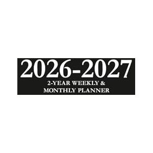 Owen, Cynthia 2026-2027 2-Year Weekly & Monthly Planner: Black 6x9 Hardcover Organizer with To-Do Lists, Notes, and Calendar Pages Owen, Cynthia 2026-2027 2-Year Weekly & Monthly Planner: Black 6x9 Hardcover Organizer with To-Do Lists, Notes, and Calendar Pages