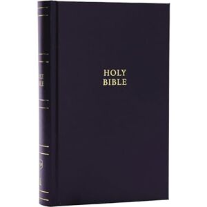 Thomas Nelson NKJV Personal Size Large Print Bible with 43,000 Cross References, Black Hardcover, Red Letter, Comfort Print: New King James Version, Black, Personal ... Cross References, Red Letter, Comfort Print Thomas Nelson NKJV Personal Size Large Print Bible with 43,000 Cross References, Black Hardcover, Red Letter, Comfort Print: New King James Version, Black, Personal ... Cross References, Red Letter, Comfort Print